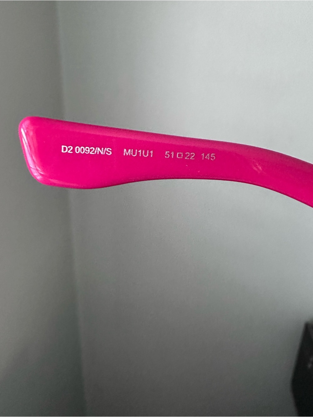 Dsquared2 Pink Rhinestone Cat-Eye Sunglasses - Picture 3 of 4